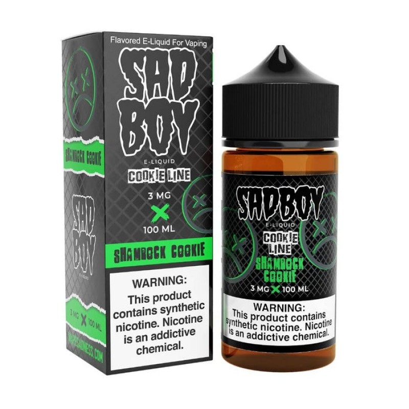 Sadboy Cookie Line Shamrock Cookie eJuice