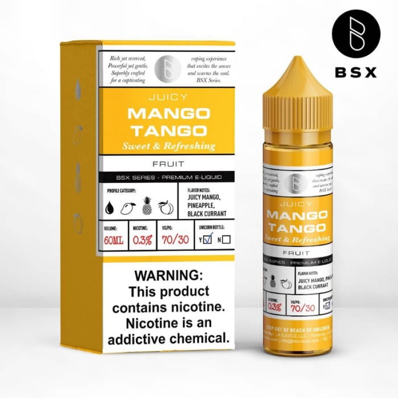 Glas BSX Mango Tango eJuice