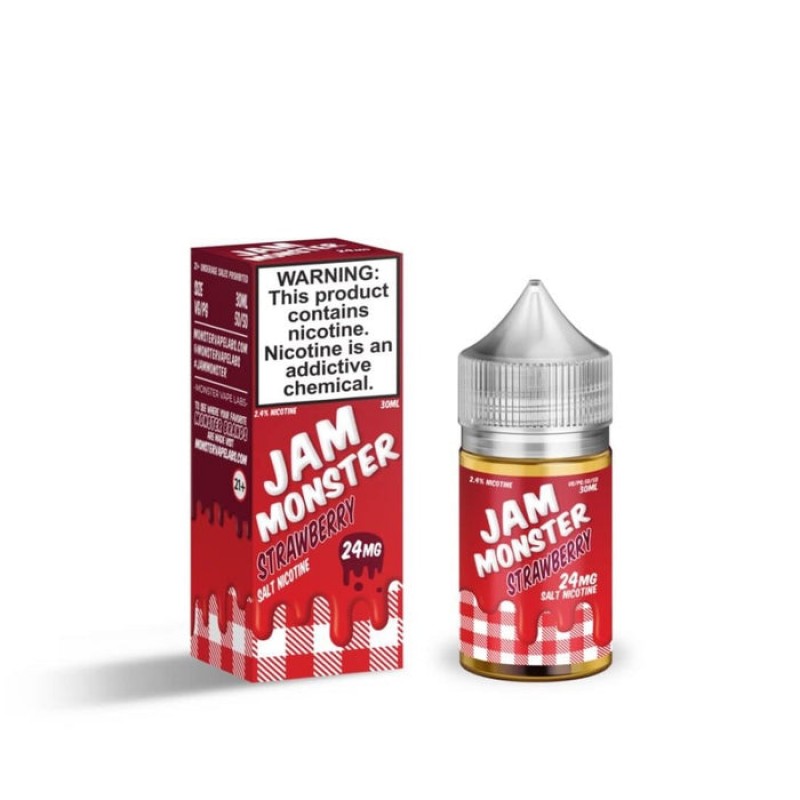 Jam Monster Salt Strawberry eJuice