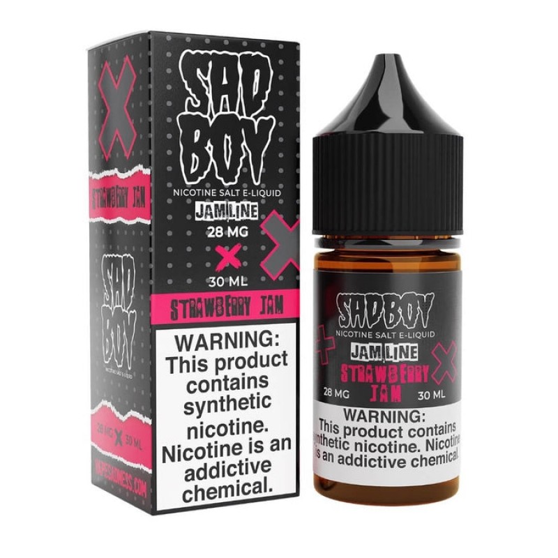 Sadboy Salt Jam Line Strawberry Jam eJuice