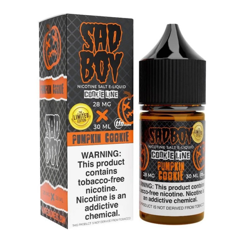 Sadboy Salt Cookie Line Pumpkin Cookie eJuice