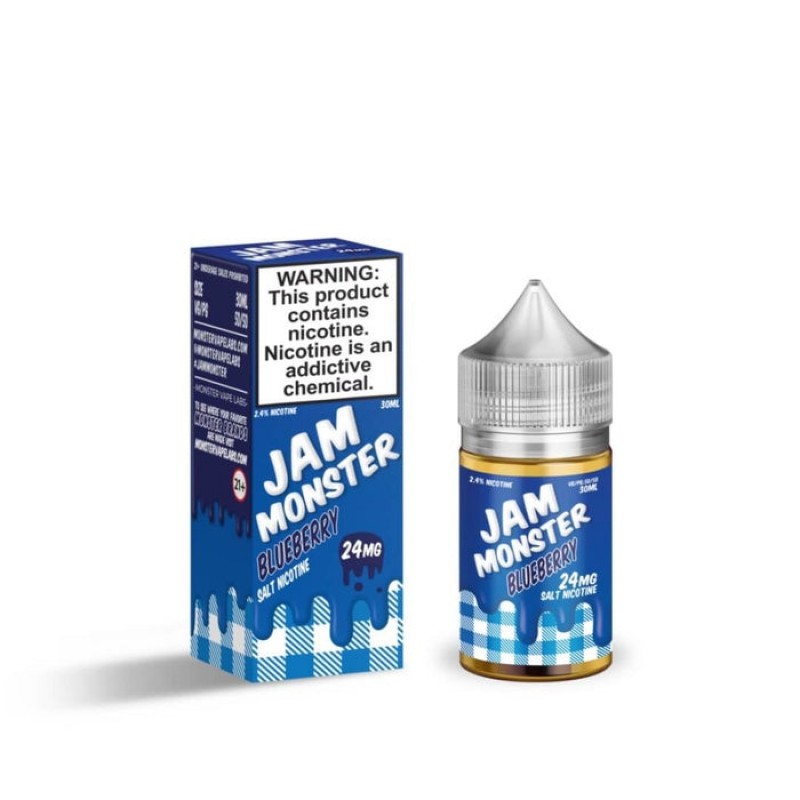 Jam Monster Salt Blueberry eJuice