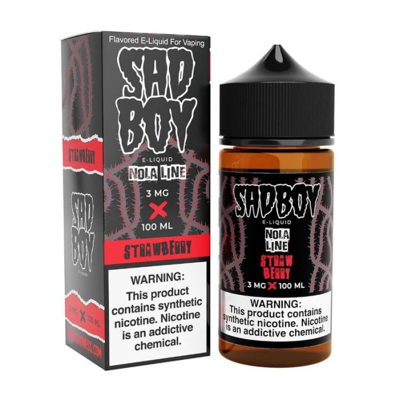 Sadboy Nola Line Strawberry eJuice