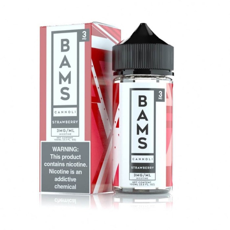 Bam's Cannoli Strawberry Cannoli eJuice