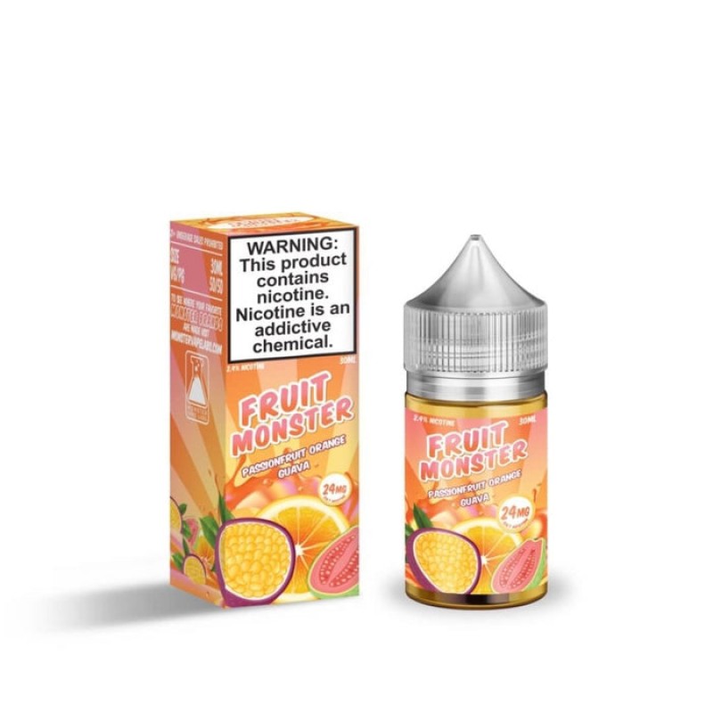 Fruit Monster Salt Passionfruit Orange Guava eJuice