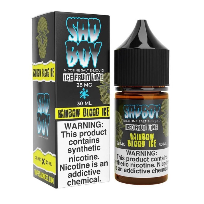 Sadboy Salt Fruit Line Rainbow Blood Ice eJuice