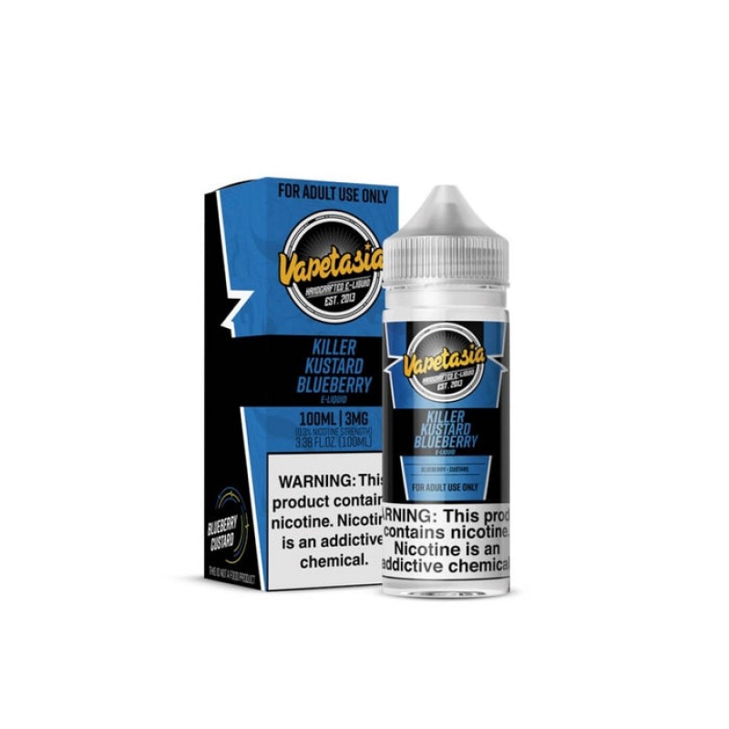 Vapetasia Killer Kustard Blueberry eJuice