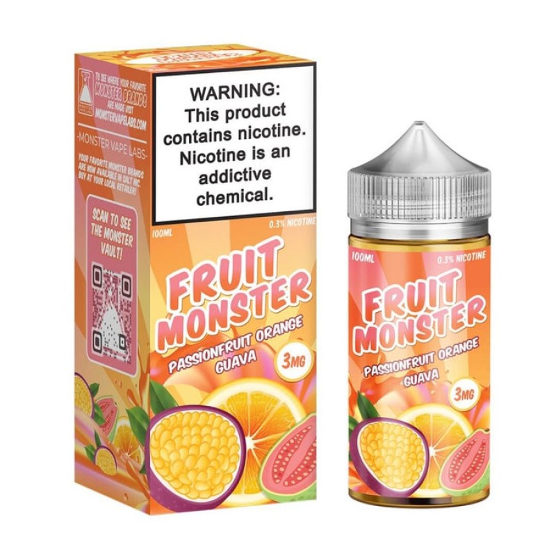 Fruit Monster Passionfruit Orange Guava eJuice