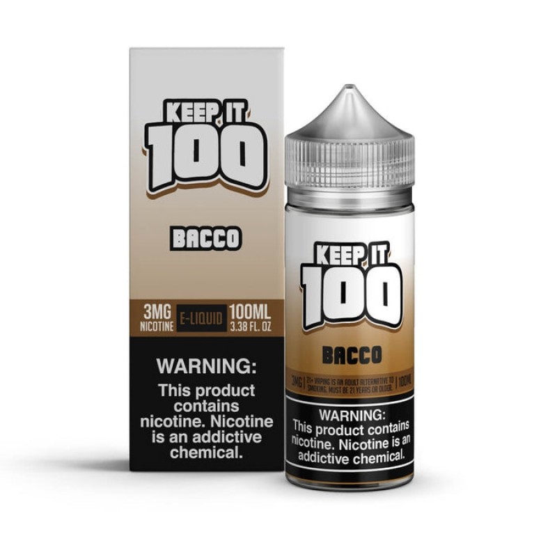 Keep It 100 Bacco eJuice